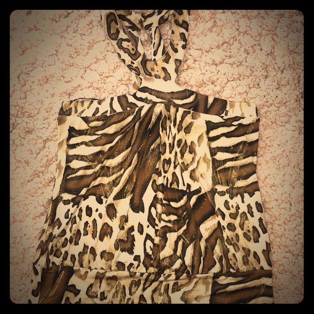 Dusak Designs Animal Print Top